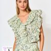 BLUSA MARQUIS VUELOS ESTAMPADA