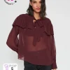 BLUSA MANGA LARGA MUJER MARQUIS VUELOS