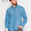 CAMISA MARQUIS MANGA LARGA DENIM