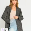 BLAZER MUJER MARQUIS BRILLO TWEED